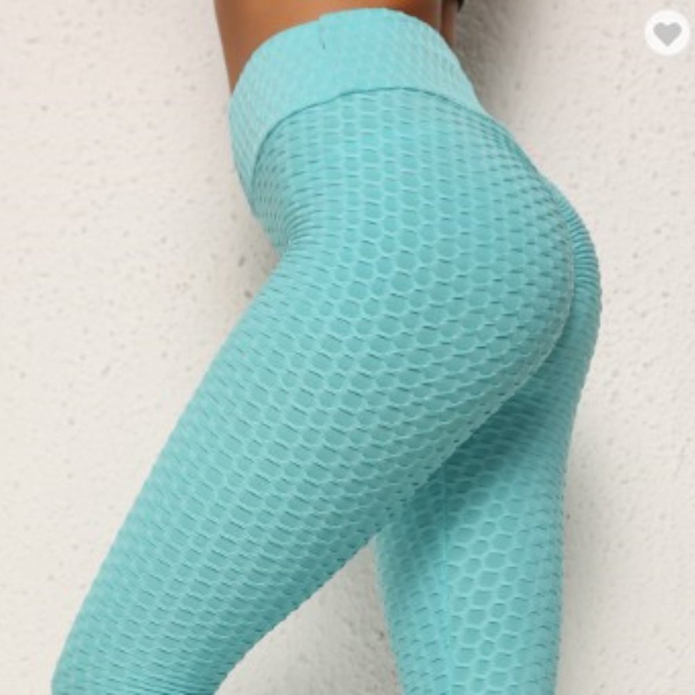 CLOSEOUT ..Women's Anti-Cellulite Yoga Pants Push Up Leggings - Picture 2 of 2